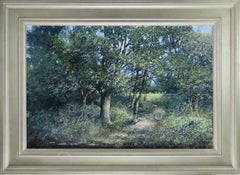 Peinture à l'huile, « À travers la prairie », de Clive Madgwick, R.B.A., U.A.