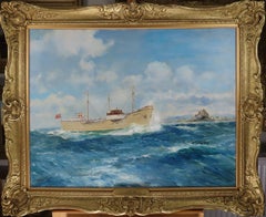 Oil Painting, "Centurity in Mounts Bay, 1956" By Frank Henry Mason