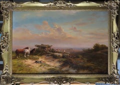 Oil Painting, "The Timber Wagon, Evening" By David Payne
