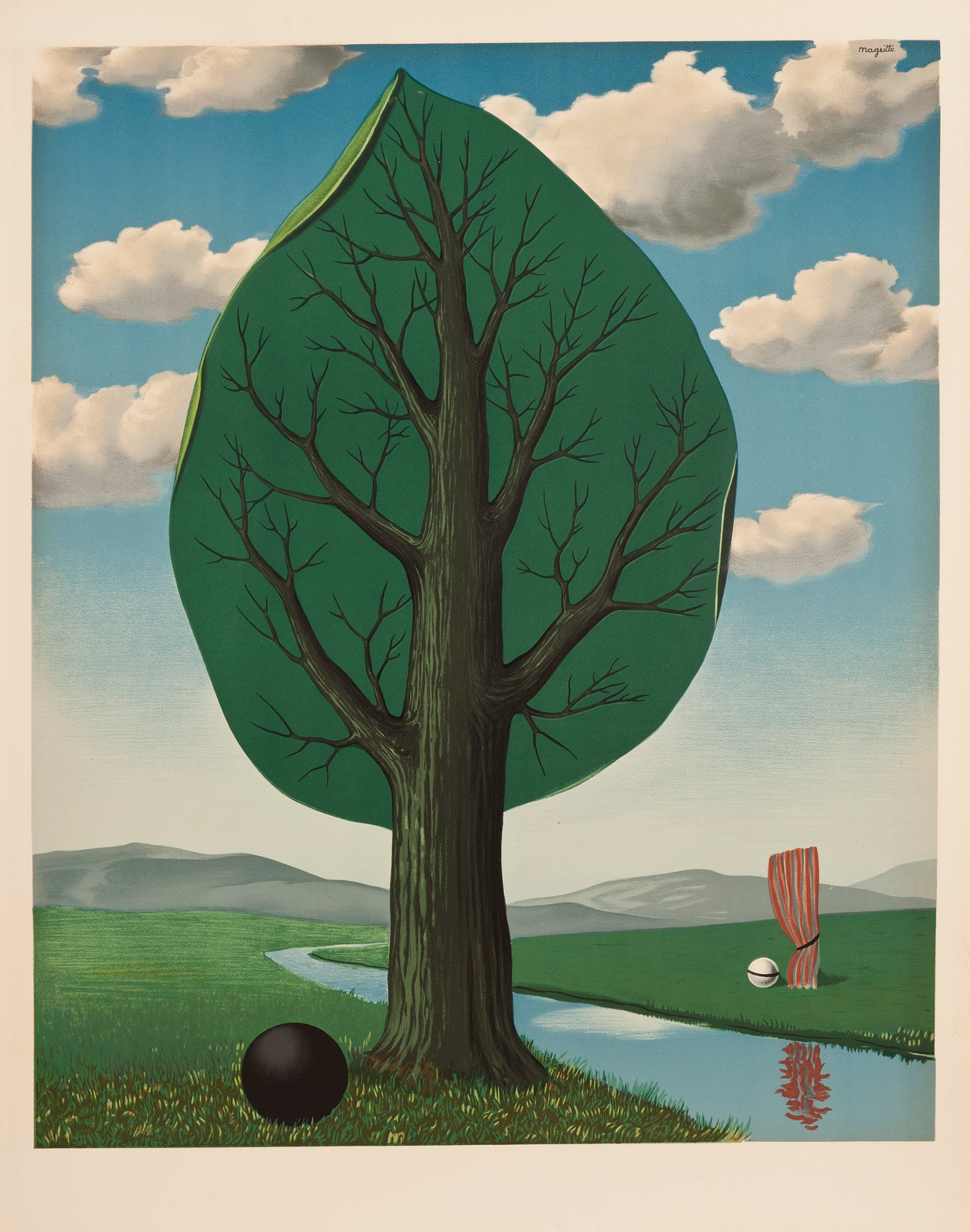 René Magritte - René Magritte - "Between Ethereal And Fleshly Love" For ...