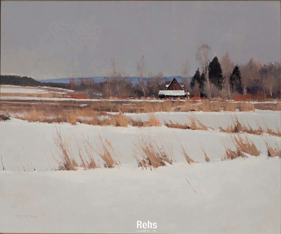 Ben Bauer Landscape Painting - A Dunn County Relic