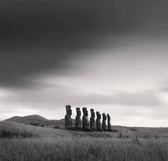 Moai, Study 49, Ahu Akivi, Easter Island. 2001 12