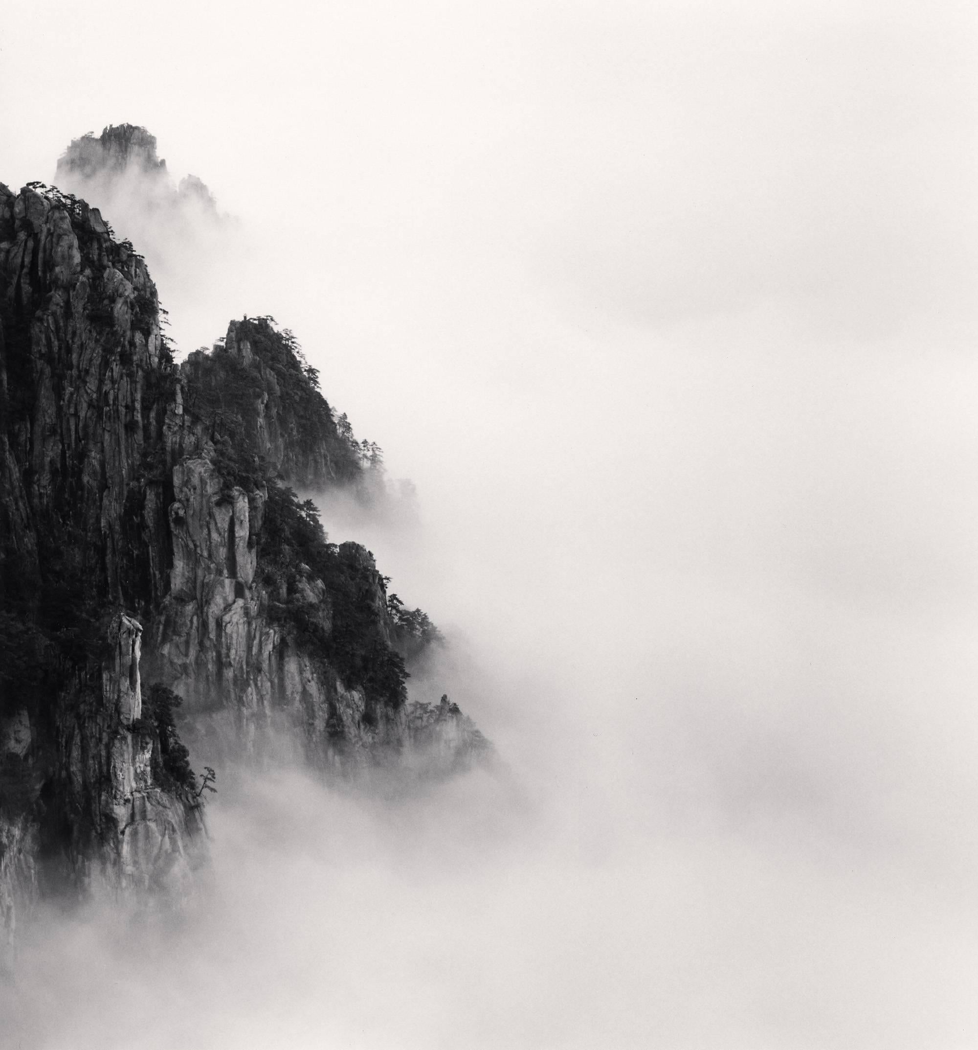 Michael Kenna Landscape Photograph - Huangshan Mountains, Study 6, Anhui, China