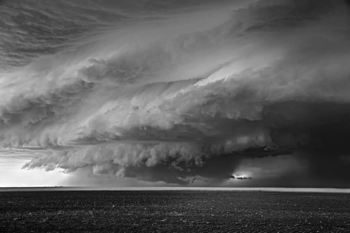 Mitch Dobrowner Landscape Photograph - Painted Storm