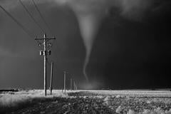 Tornado Crossing Power Poles