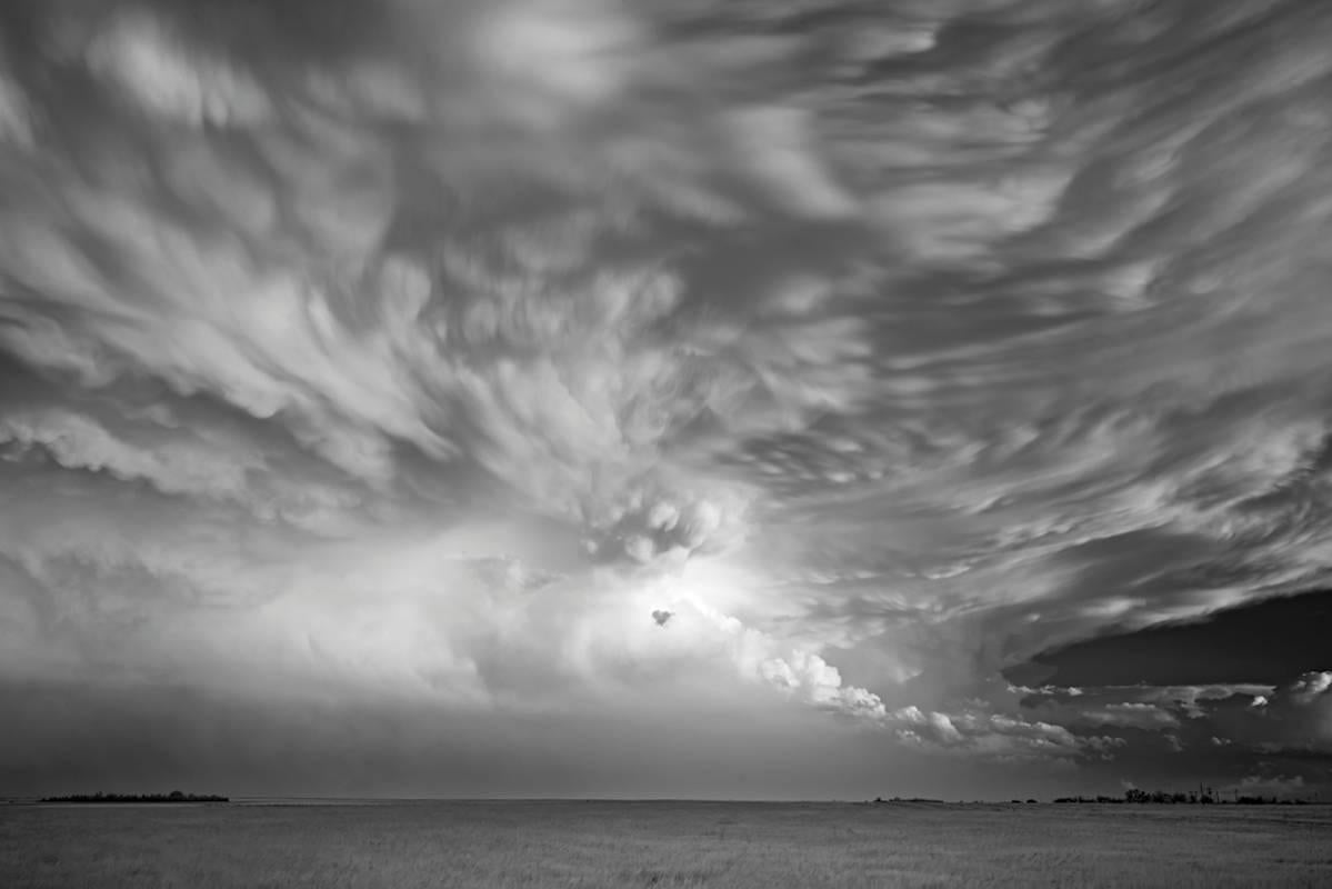 Mitch Dobrowner Landscape Photograph - Heart and Cloud