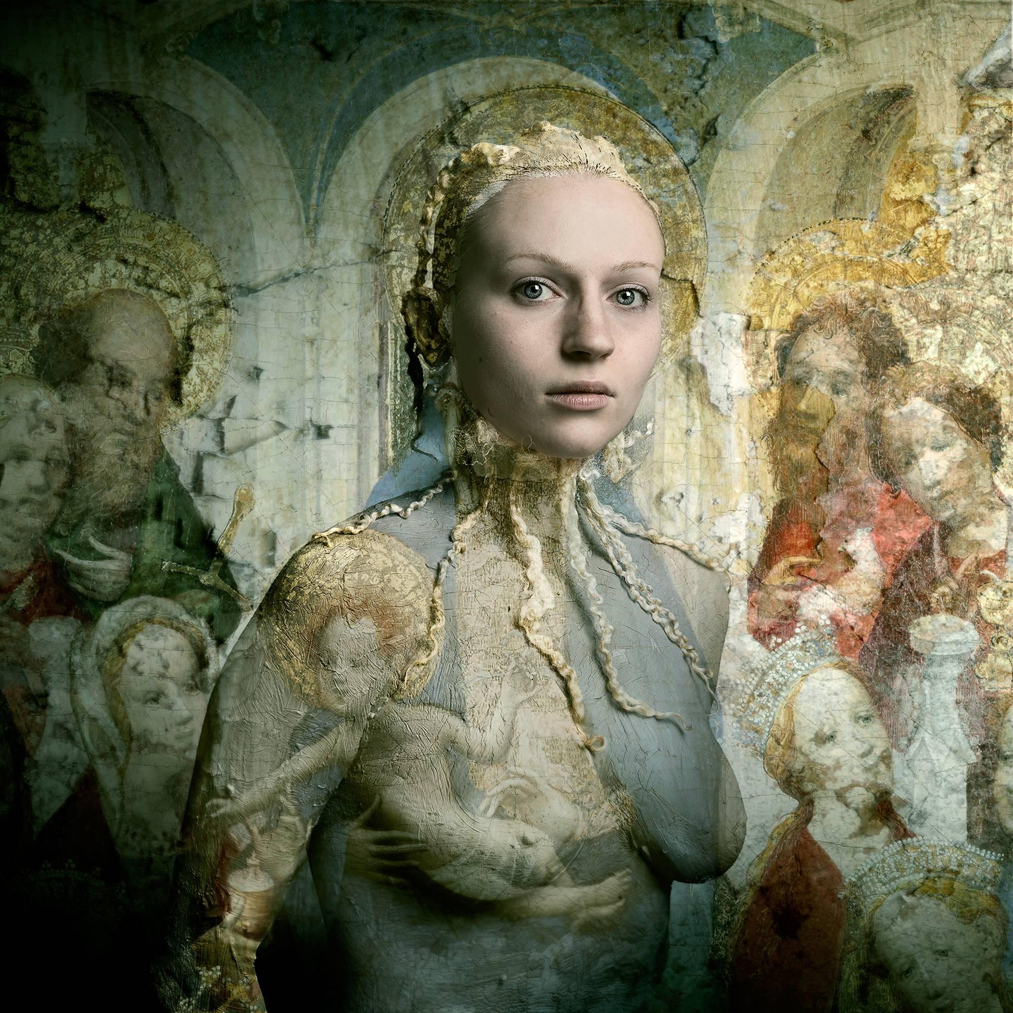 Bear Kirkpatrick Color Photograph - Nicole: After the Master of Saint Veronica