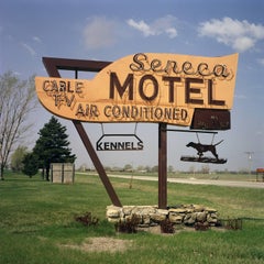 Vintage Seneca, Kansas; April