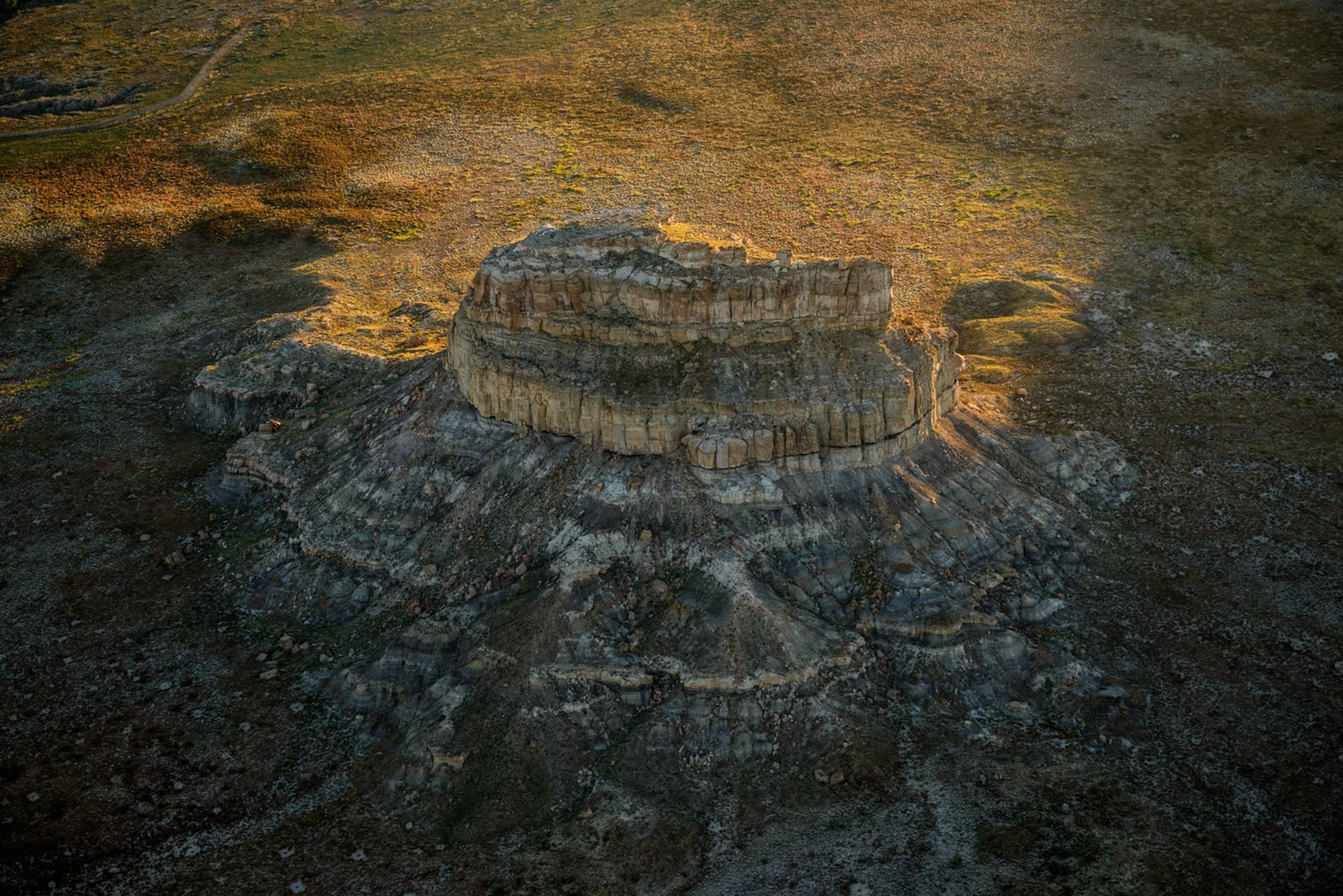 Jamey Stillings Color Photograph - #11151, 9 September 2015, Fajada Butte, Chaco Canyon, NM 