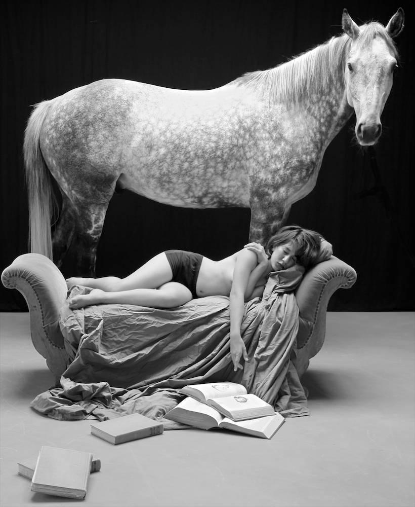 Zoë Zimmerman Black and White Photograph - Her Dream V
