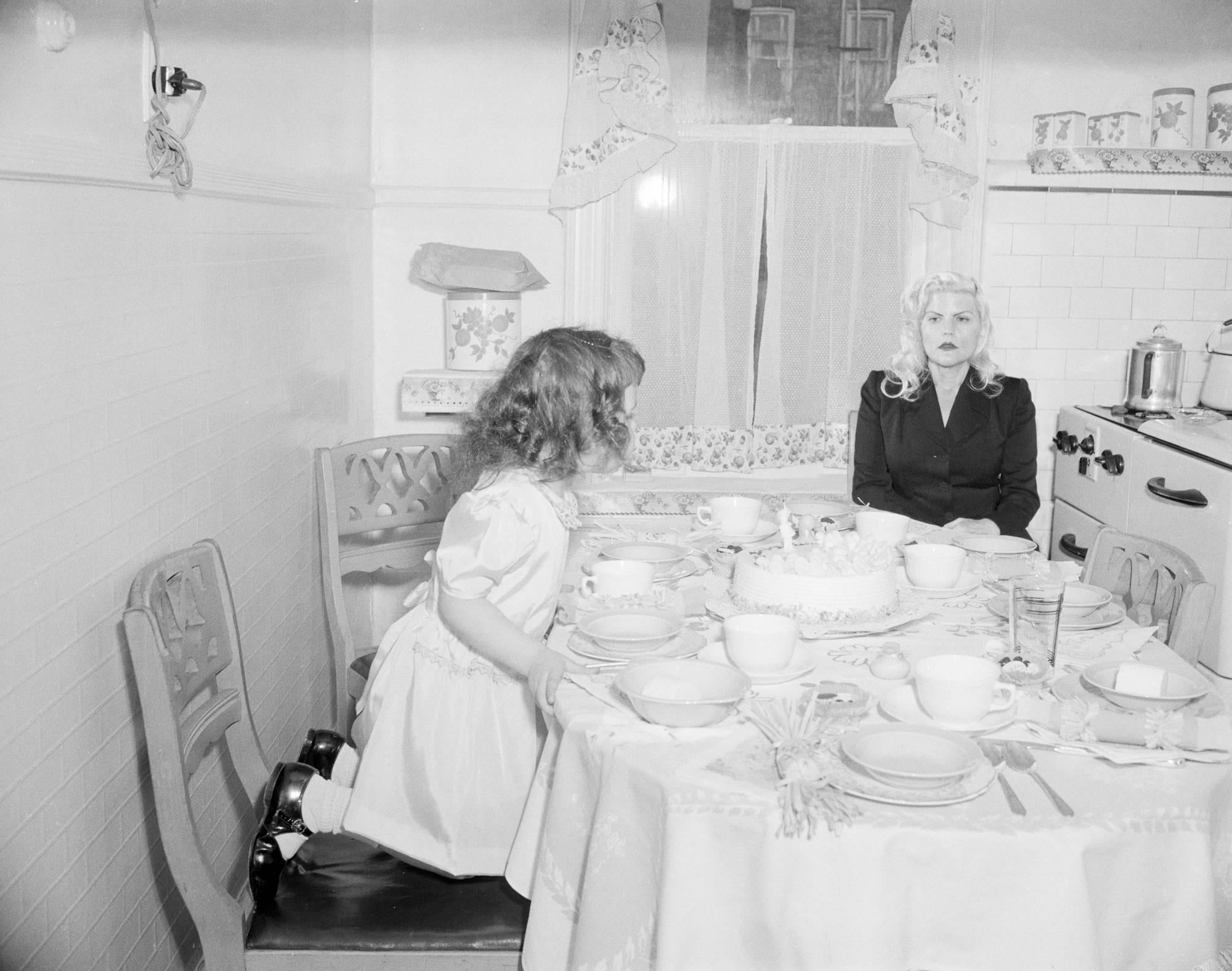 Jennifer Greenburg Black and White Photograph - I've always preferred my own birthday, 2013