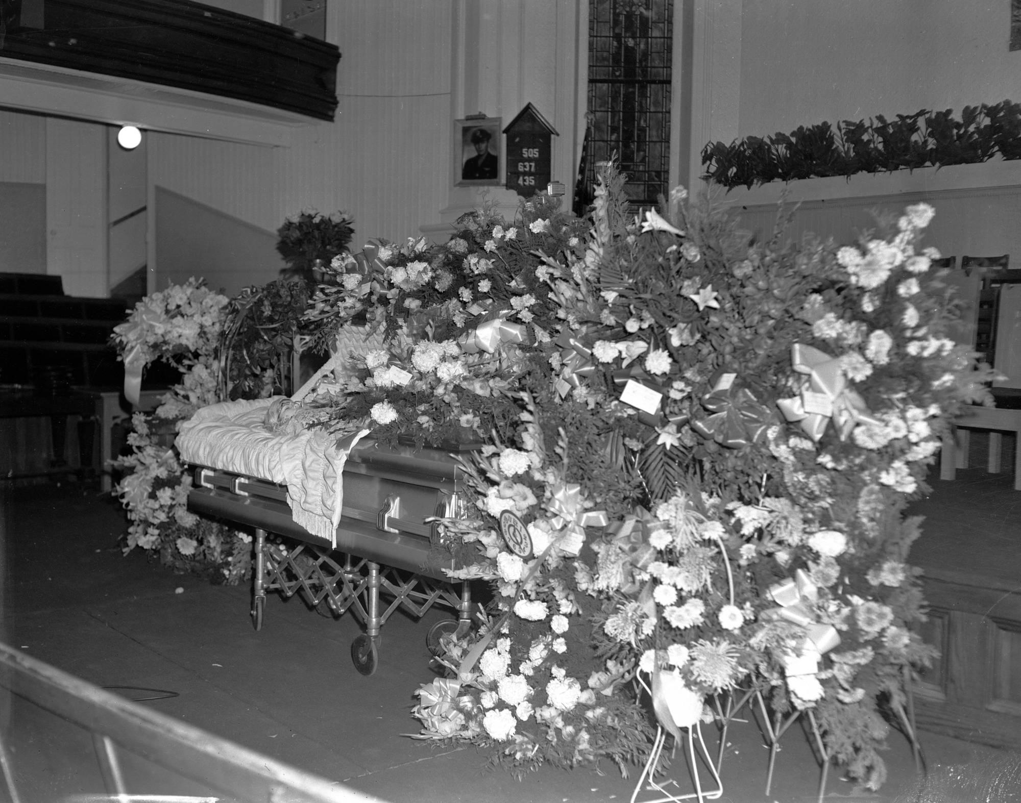 Jennifer Greenburg Black and White Photograph - My Funeral, 2013