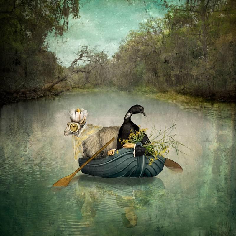 Maggie Taylor Color Photograph - You're a little goose