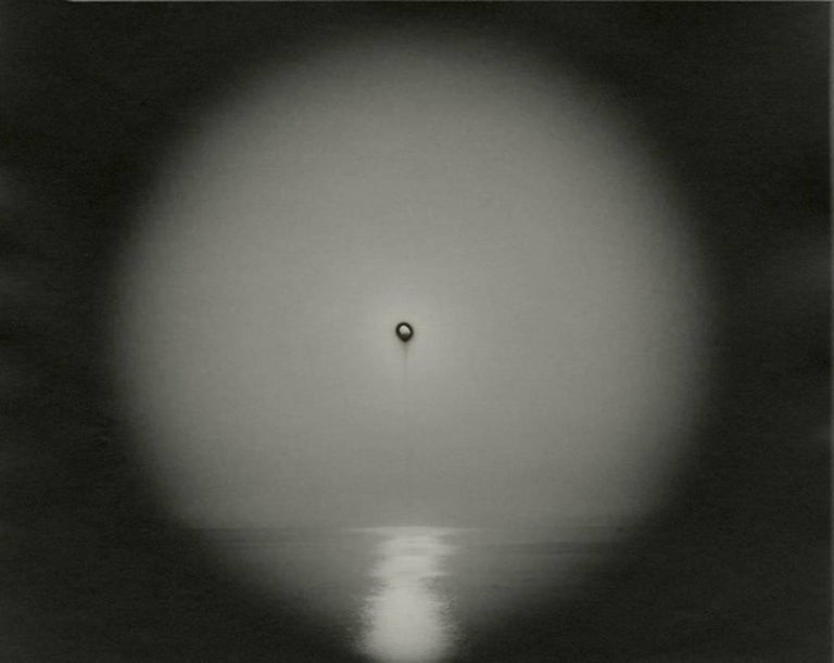 Chris McCaw Black and White Photograph - Sunburned GSP#363 (Pacific Ocean)