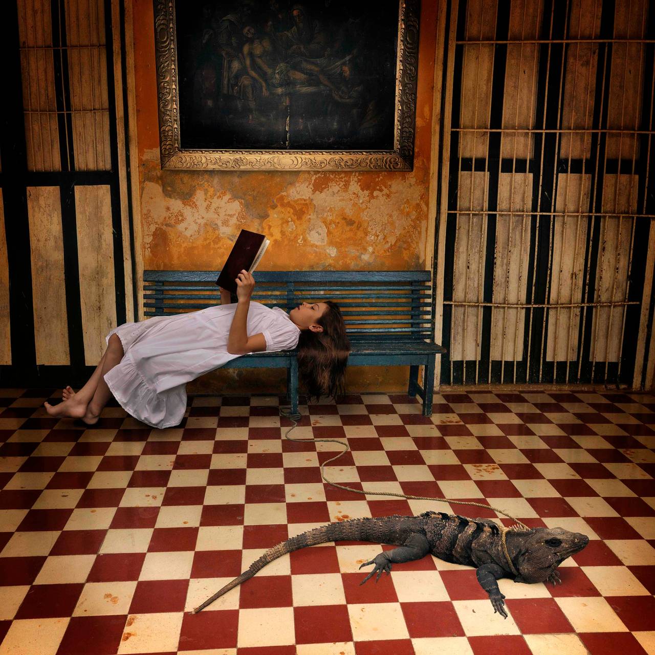 Tom Chambers Portrait Photograph - Afternoon with Octavio