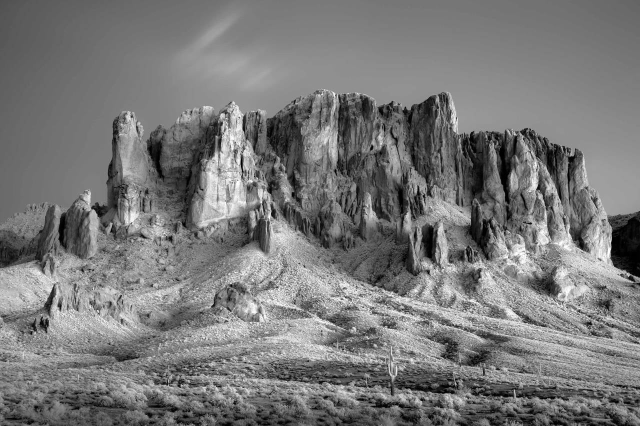 Landscape Photograph de Mitch Dobrowner - Montaña Superstition, Apache Junction, Arizona