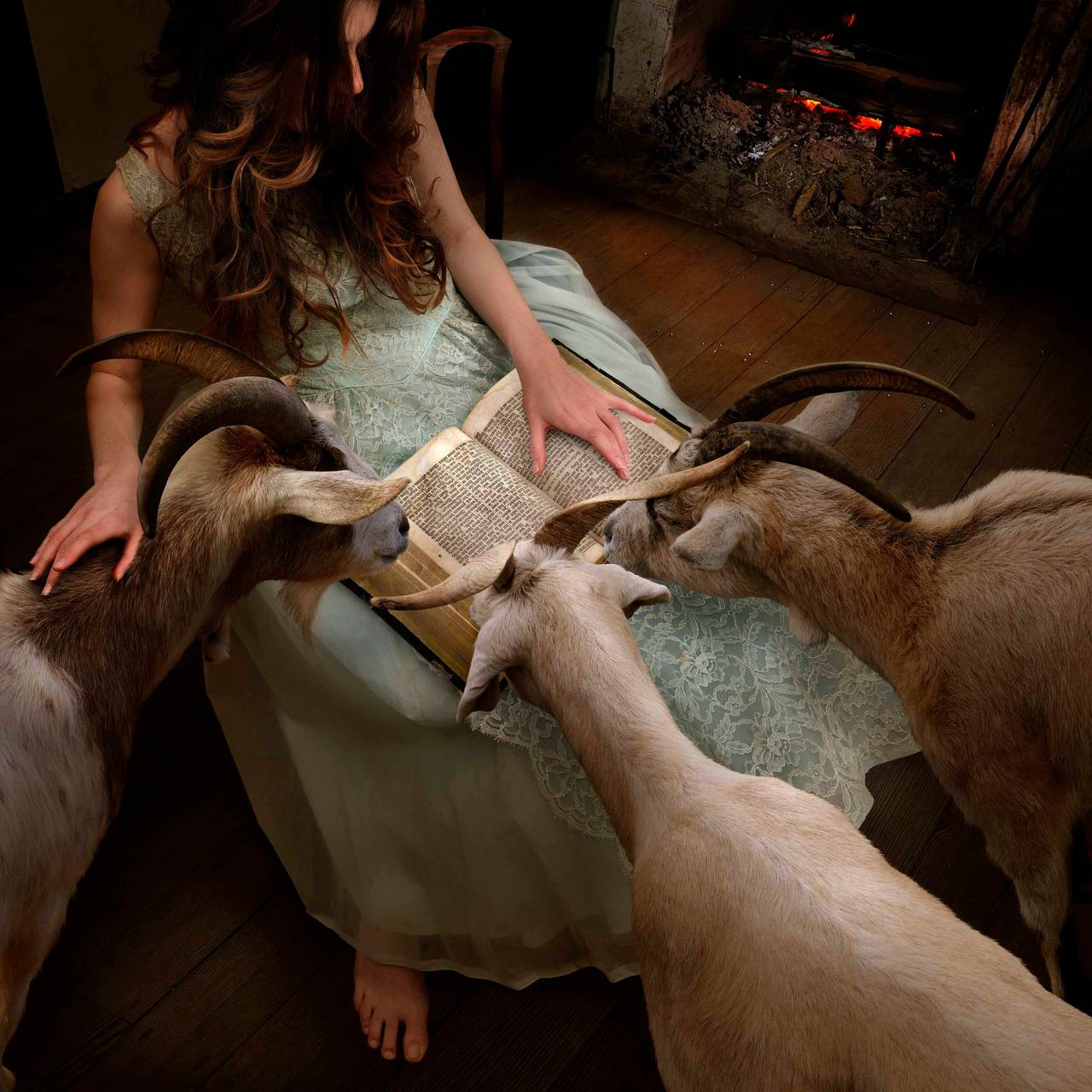 Tom Chambers Portrait Photograph - The Goatherd