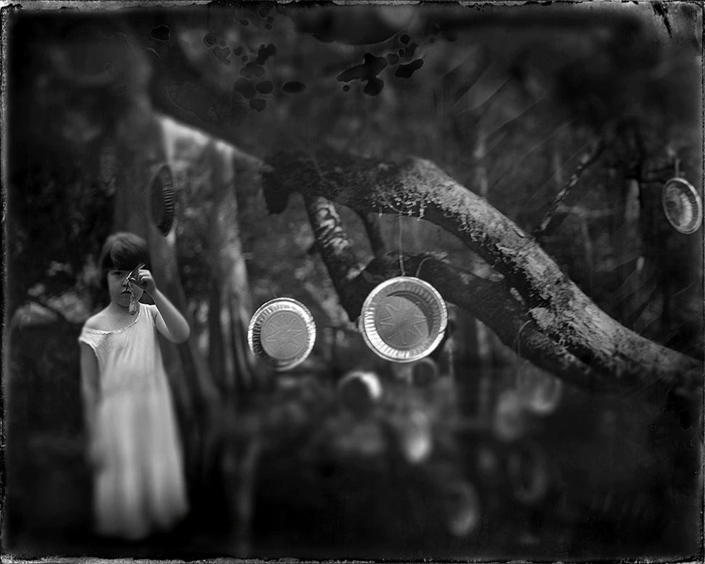 Keith Carter b.1948 Black and White Photograph - Cocoon, limited edition, archival pigment ink print, signed and numbered