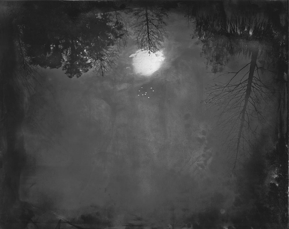 Keith Carter b.1948 Black and White Photograph - Earth, Moon, and Water, limited edition, archival pigment ink print, signed