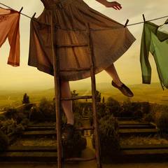 Pennants Over Pienza 1