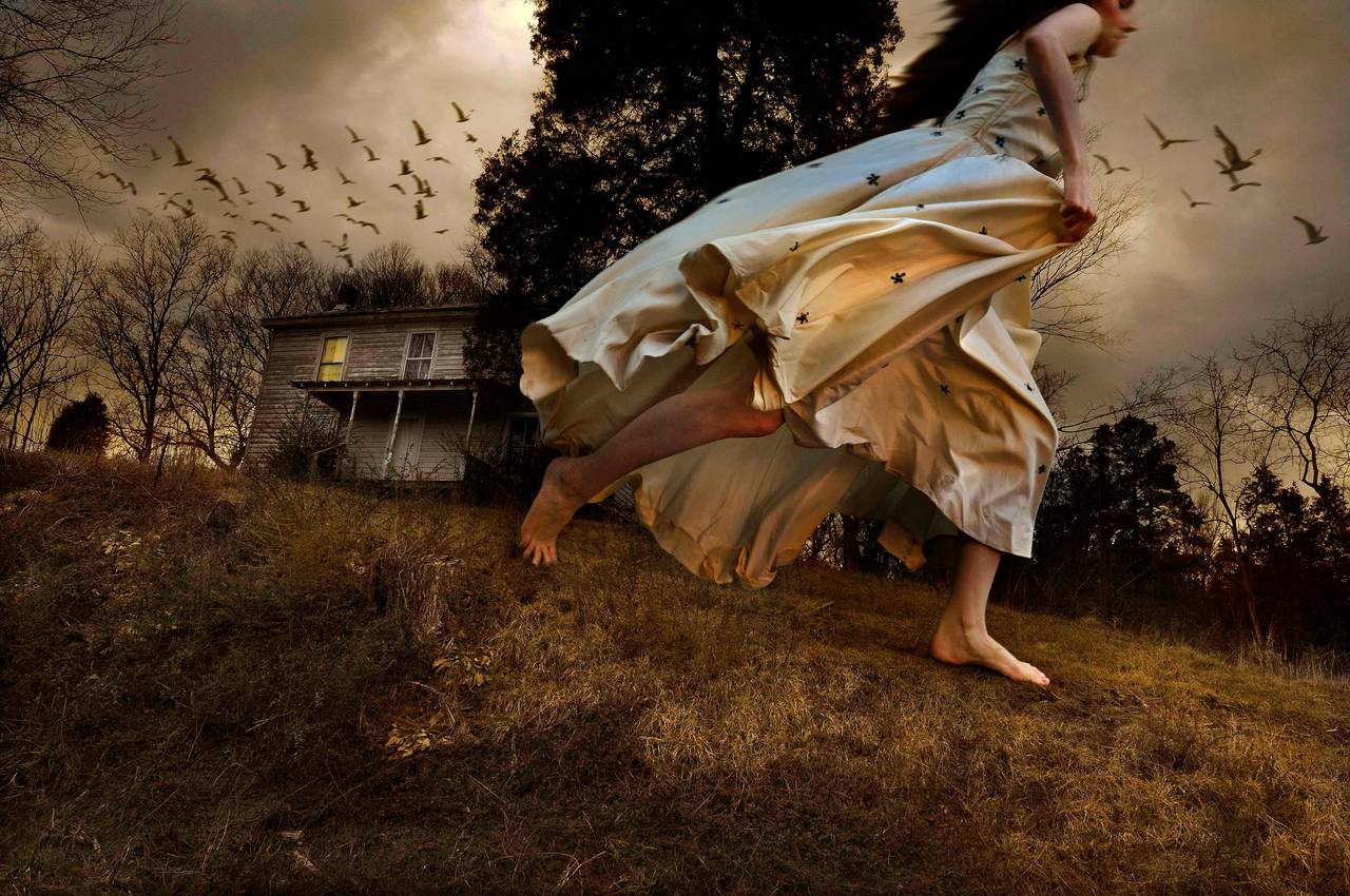 Tom Chambers Figurative Photograph - Winged Migration