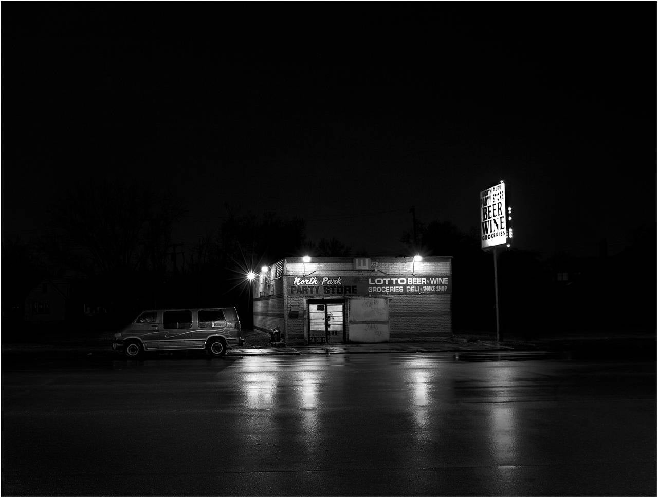 Teri Havens Landscape Photograph - Party Store, Detroit