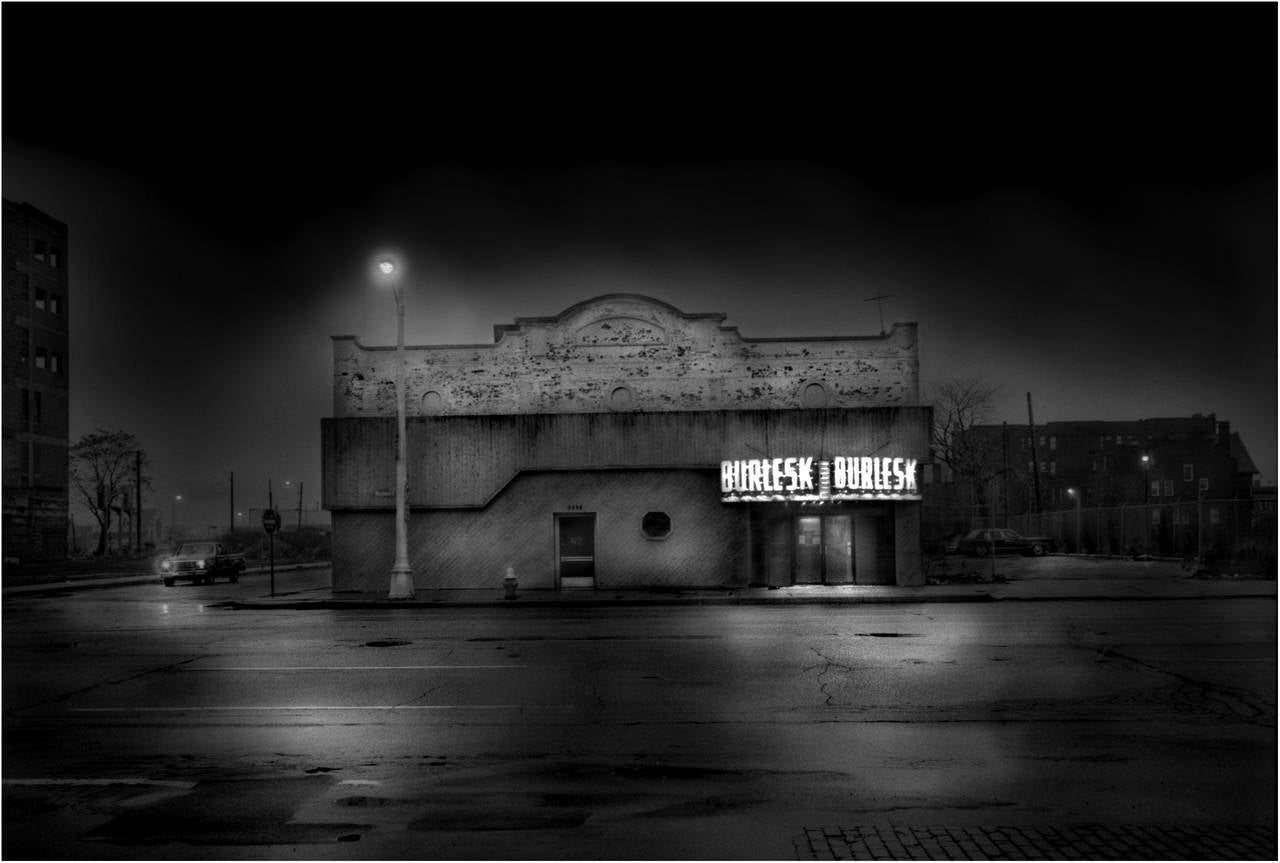 Teri Havens Landscape Photograph - Burlesk, Detroit