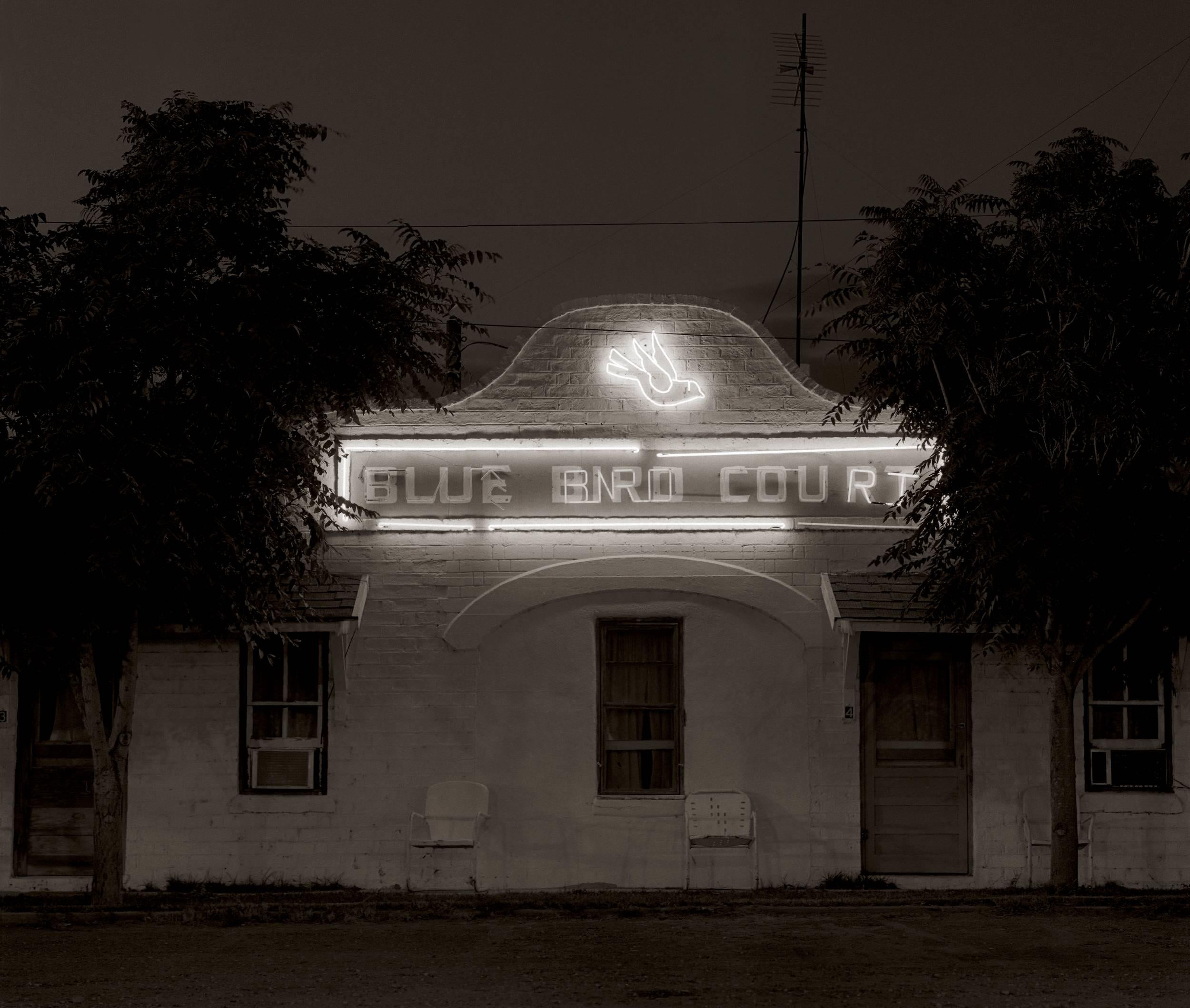 Steve Fitch Landscape Photograph - Motel, Highway 85, Truth or Consequences, New Mexico