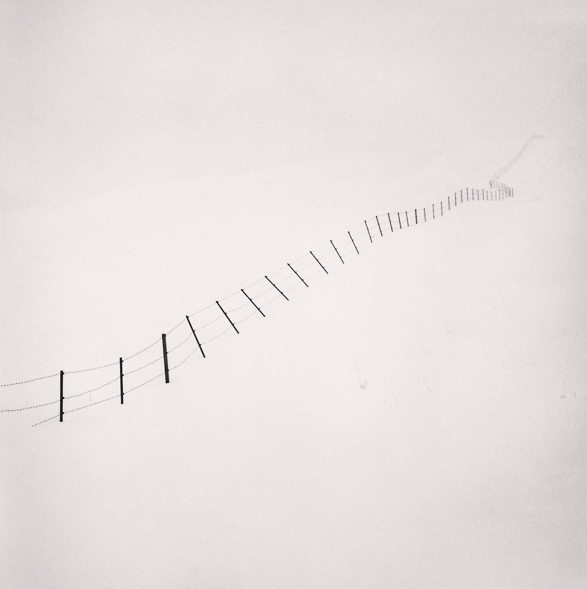 Hillside Fence, Studie 4, Teshikaga, Hokkaido, Japan. 2002