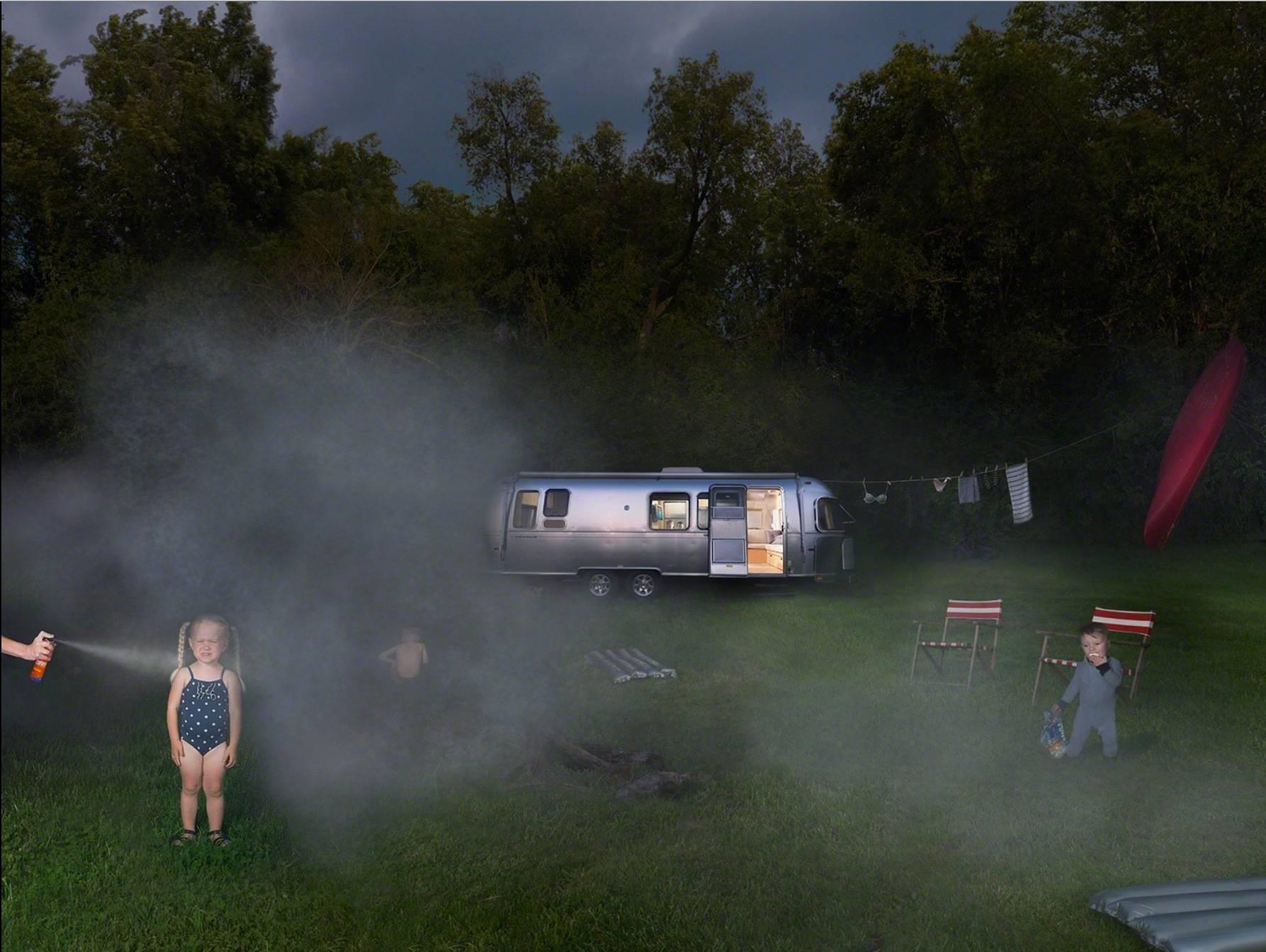 Julie Blackmon Color Photograph - Airstream