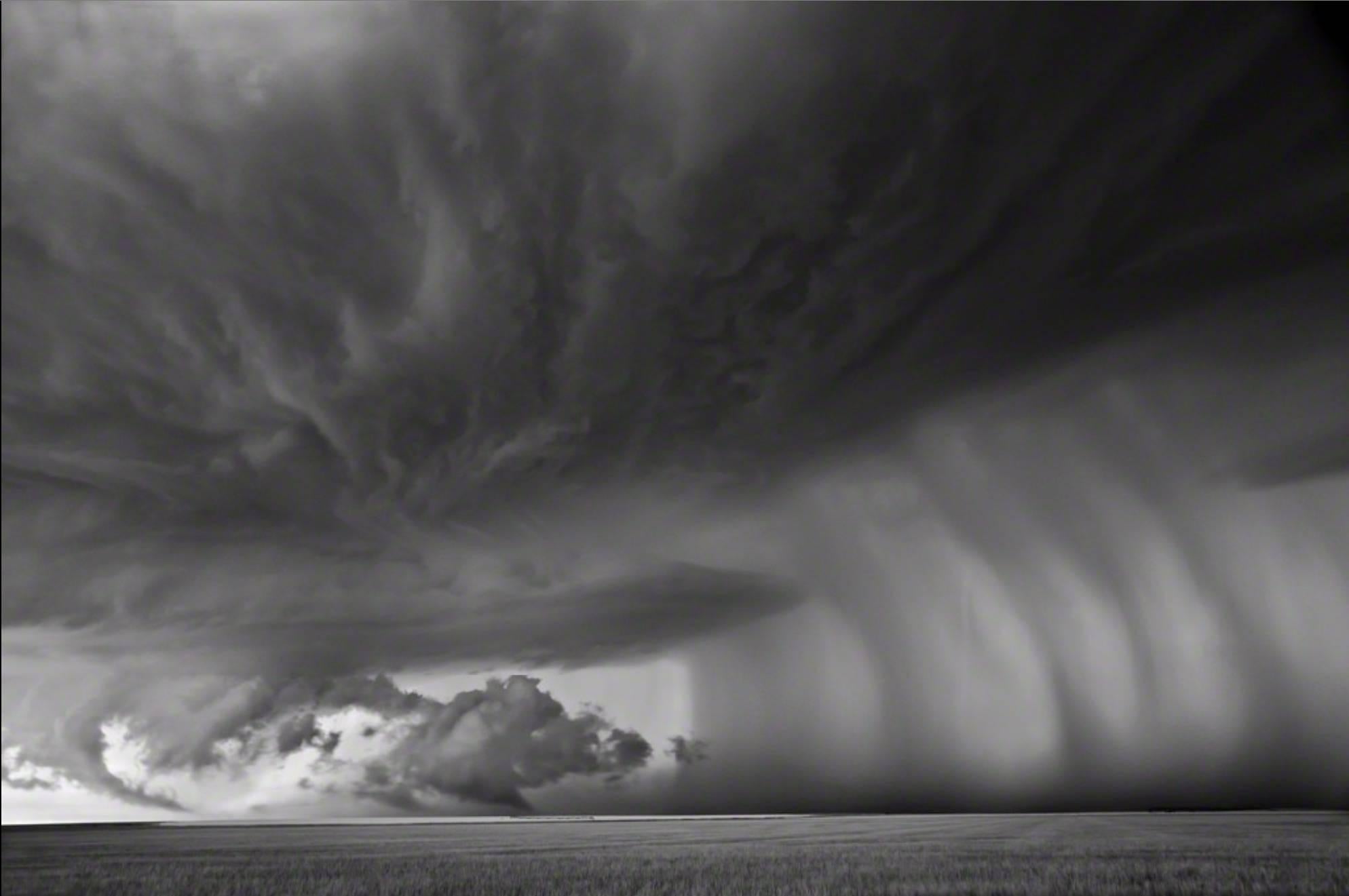 Mitch Dobrowner Landscape Photograph - Rain Curtian