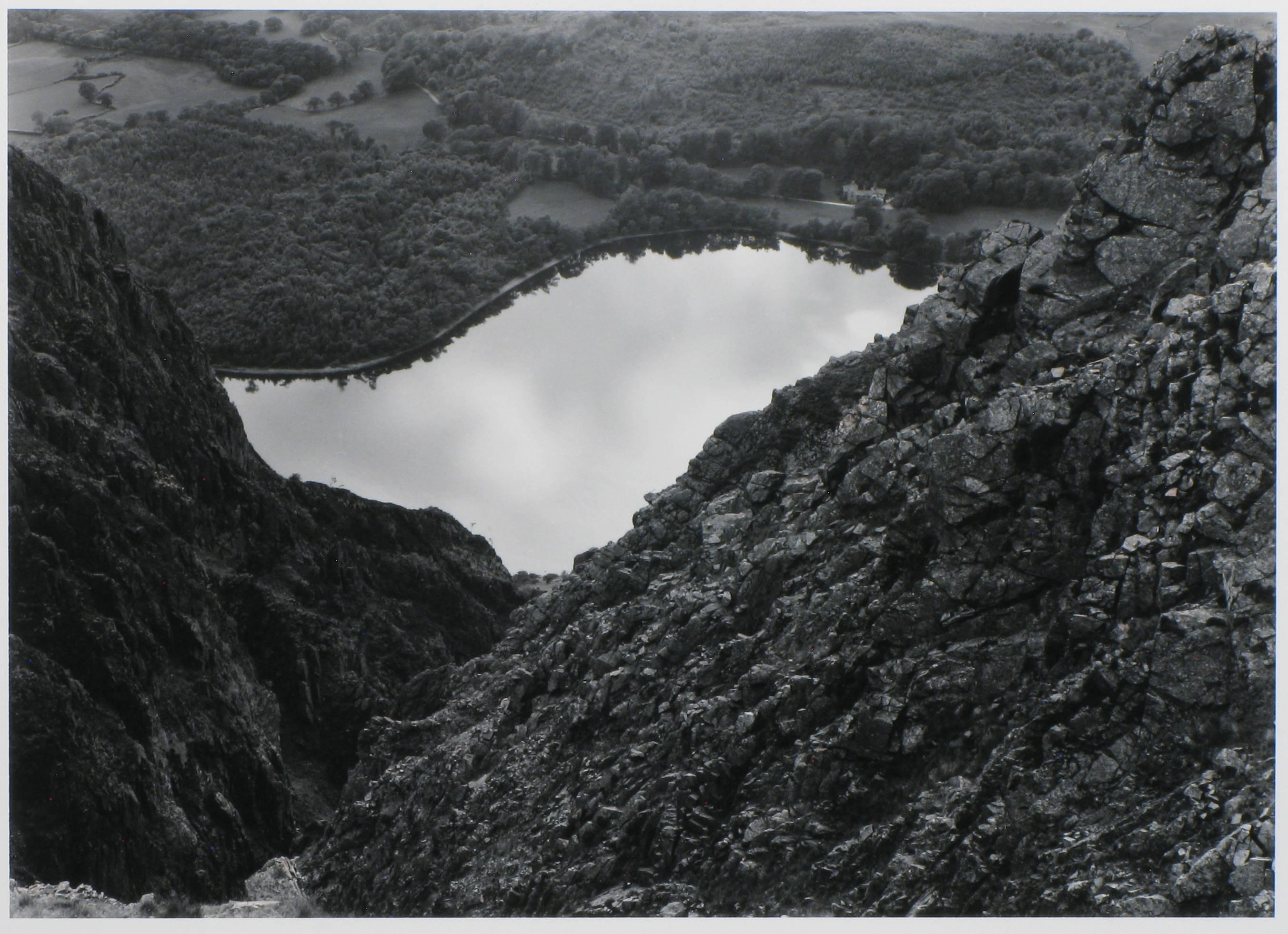 Black and White Photograph Edward Ranney - Aquarelle de la carrière du Whinn Rigg, Ombrie, Angleterre