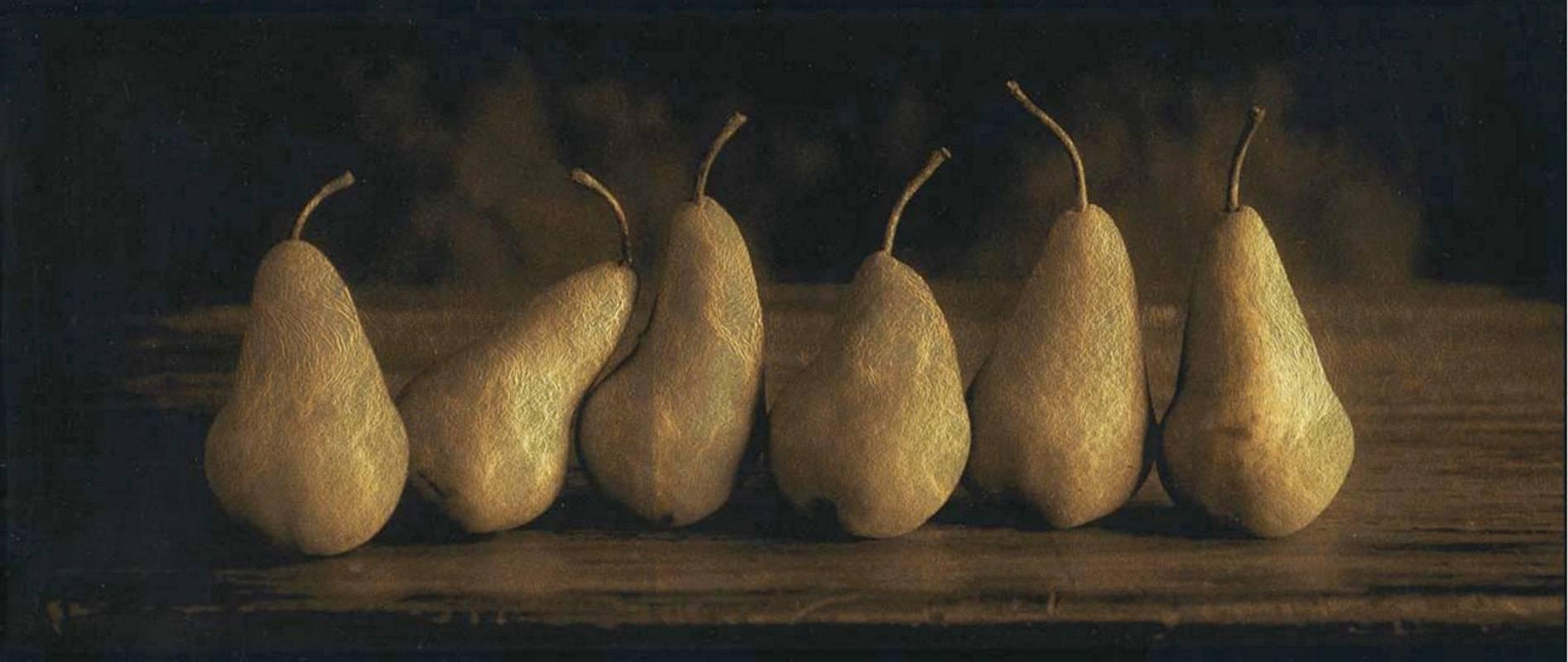 Six Pears - Photograph by Kate Breakey