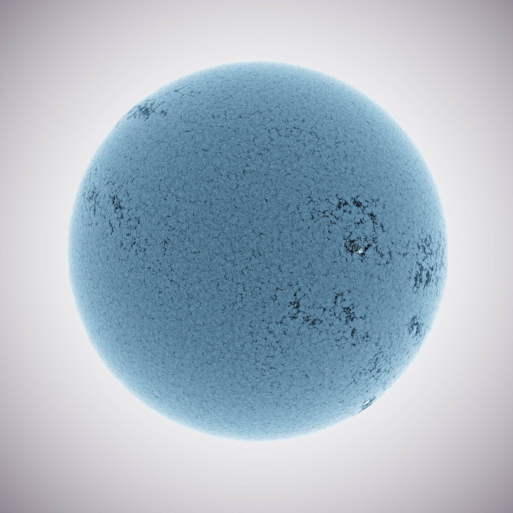2013 July 13 – Calcium Sun - Photograph by Alan Friedman