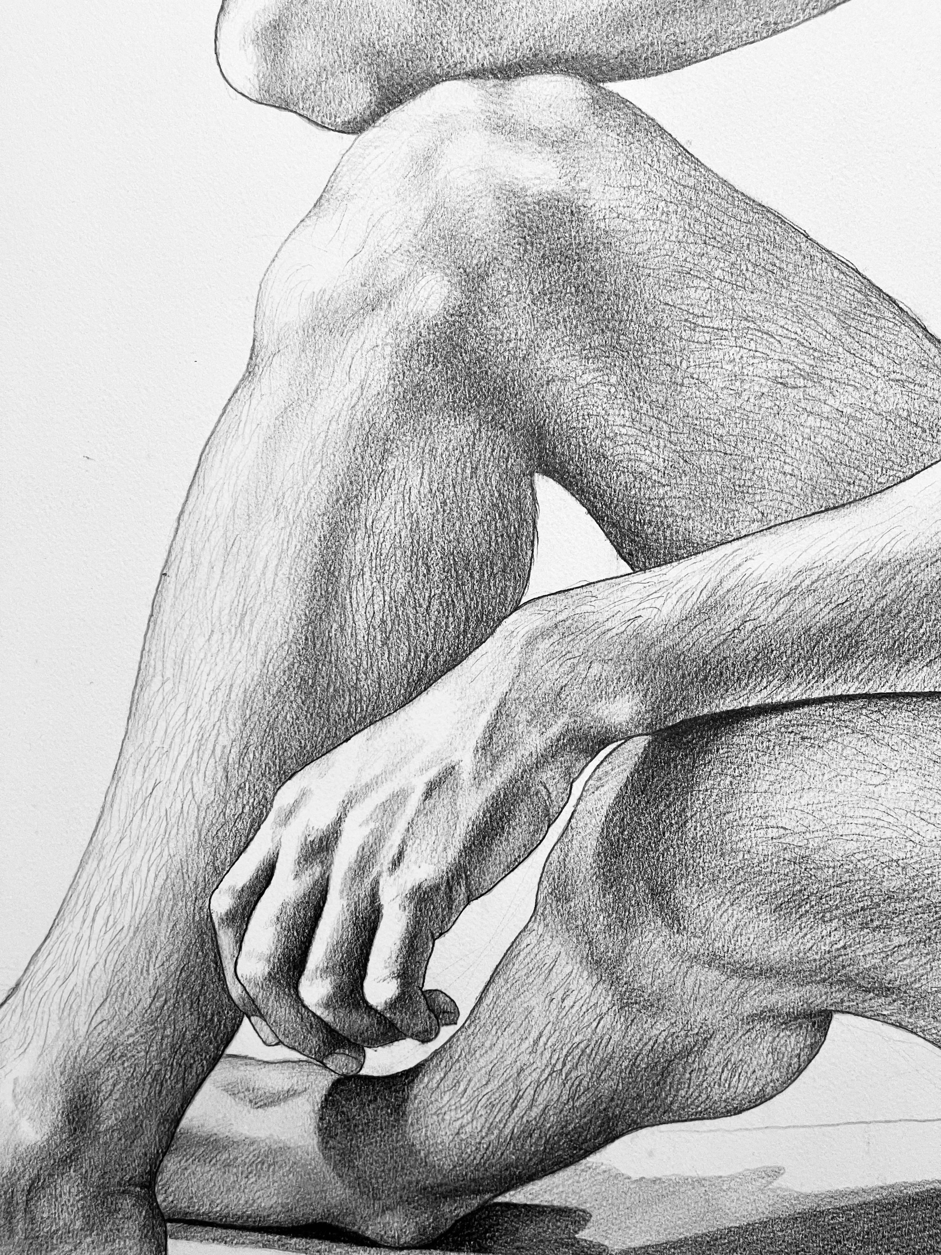 Figure Study (John Huszar) - Art by Ian Hornak