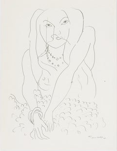 Henri Matisse, Thème n° 3, extrait de « Thèmes et variations », 1943 (d'après)