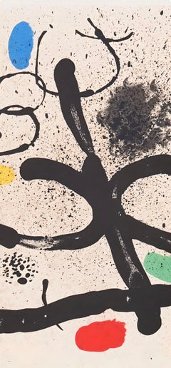 Joan Miro, Book of Shadows, from Derriere le Miroir, 1971