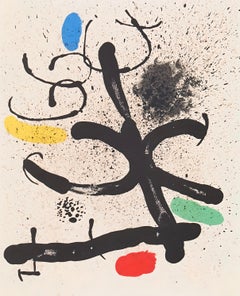Joan Miro, Book of Shadows, from Derriere le Miroir, 1971