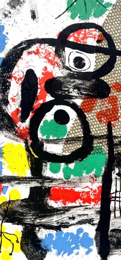 Joan Miro, Album 19, Plate 5, from Derriere le Miroir, 1960