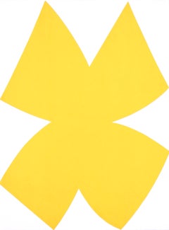 Ellsworth Kelly, Yellow Shape, from Derriere le Miroir, 1958