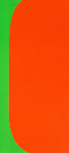 Ellsworth Kelly, Red, Green, from Derriere le Miroir, 1964