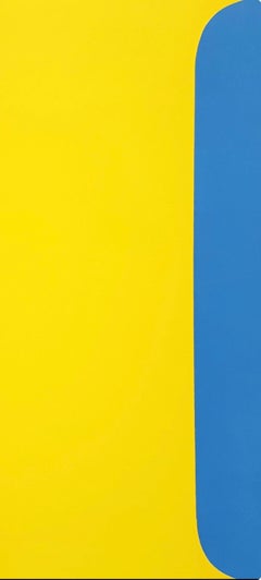 Ellsworth Kelly, Yellow, Blue, from Derriere le Miroir, 1964