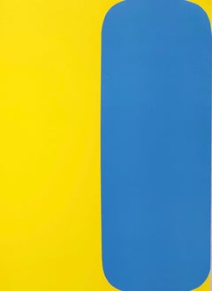 Ellsworth Kelly, Yellow, Blue, from Derriere le Miroir, 1964