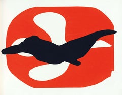 Georges Braque, Ohne Titel, aus Vögel, Saint John Perse, 1966 (after) Georges Braque