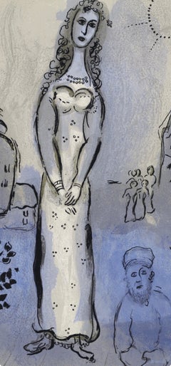 Marc Chagall, Esther, from Drawings for the Bible, 1960