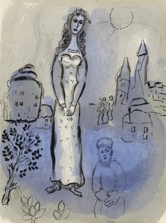 Marc Chagall, Esther, from Drawings for the Bible, 1960