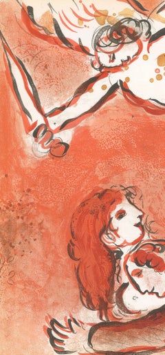 Marc Chagall, The Face of Israel, from Drawings for the Bible, 1960