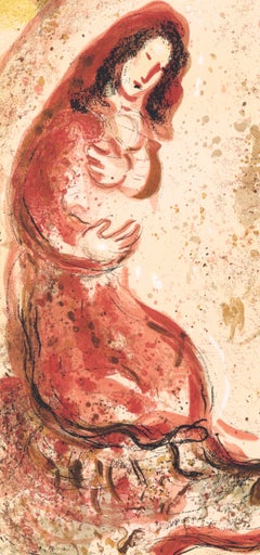 Marc Chagall, Rachel Steals Her Father’s Idols, Drawings for the Bible, 1960