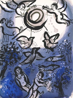 Marc Chagall, The Creation, from Drawings for the Bible, 1960