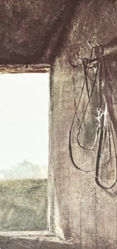 Andrew Wyeth, «Burning Off», de la serie «Las cuatro estaciones», 1962 (reproducción)